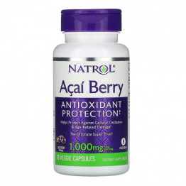 Natrol Acai Berry / Экстракт Асаи 1000 мг 75 вегетарианских капсул