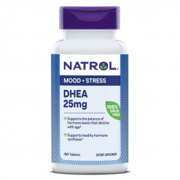 Natrol DHEA 25 mg 180 tab / Натрол ДГЭА - Дегидроэпиандростерон 25 мг 180 таблеток  title=