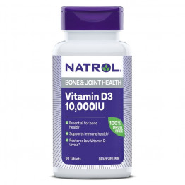 Natrol Vitamin D3 10000 МЕ 60 таблеток / Натрол Витамин Д3  title=