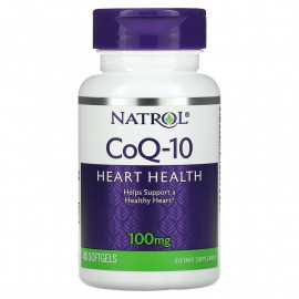 Natrol CoQ-10 100 мг 45 мягких таблеток