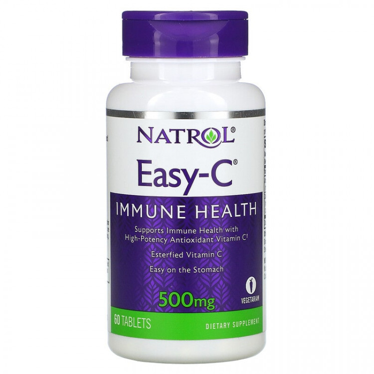 Natrol Easy-C 500 mg 60 Tablets / Витамин С