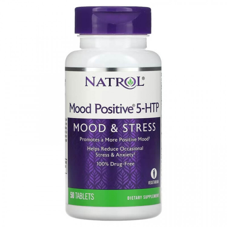 Natrol Положительное настроение 5-HTP 50 таблеток