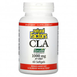 Natural Factors CLA 1000 мг 60 мягких таблеток