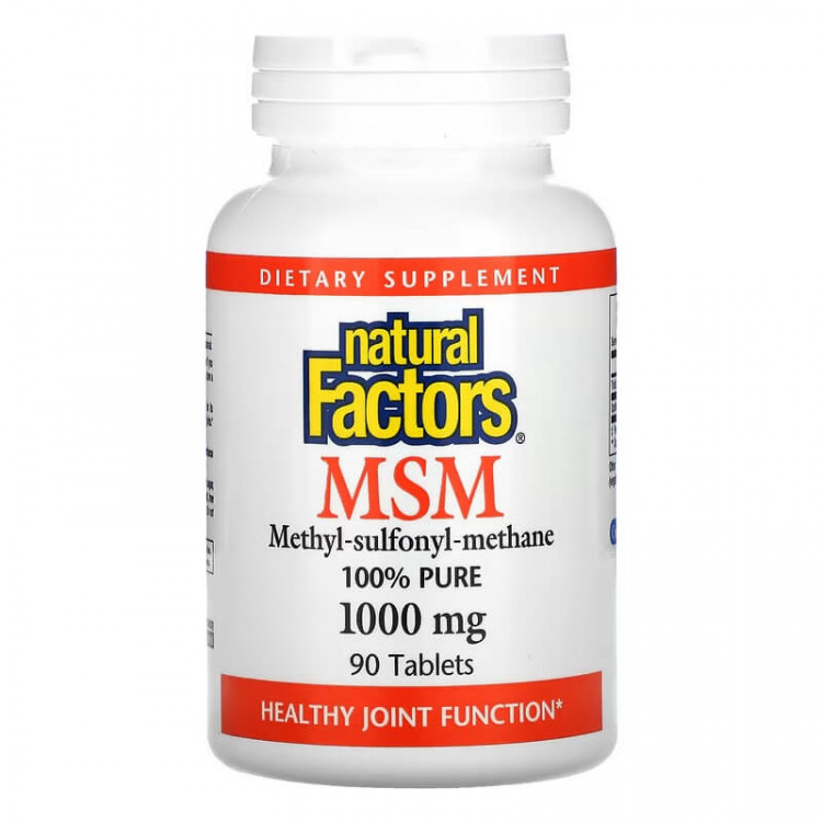 Natural Factors МСМ 1000 мг 90 таблеток