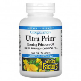 Natural Factors Ultra Prim 1000 мг 90 мягких таблеток