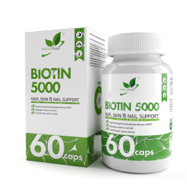 NaturalSupp Biotin / Биотин 60 капсул