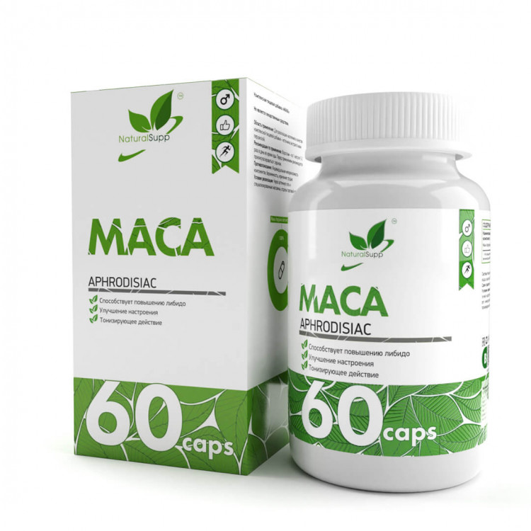 NaturalSupp Maca / Мака перуанская 60 капсул