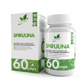 NaturalSupp Spirulina / Спирулина 60 капсул  title=