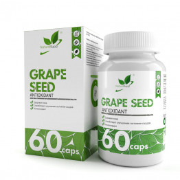 NaturalSupp Grape seed extract / Виноградных косточек экстракт 60 капсул