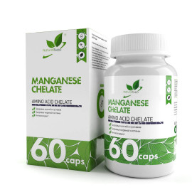 NaturalSupp Manganese chelate / Марганец хелат 60 капсул