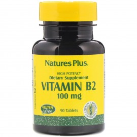 Nature's Plus Vitamin B-2 / Витамин B-2 100 мг 90 таблеток