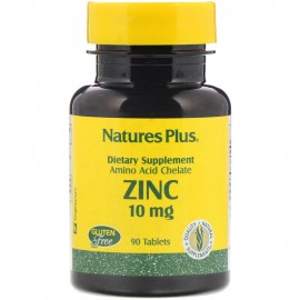 Nature's Plus Zinc 10 mg / Цинк 10 мг 90 таблеток