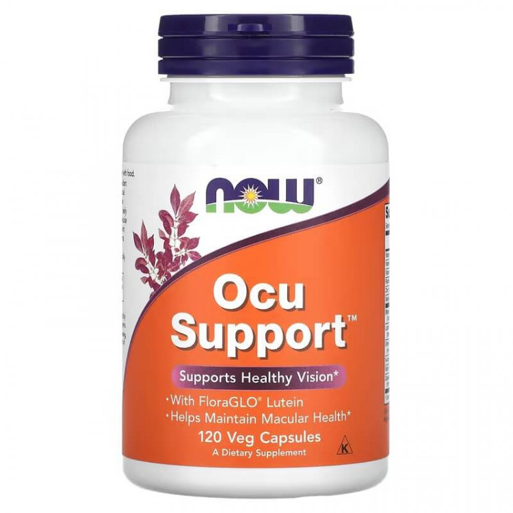 NOW Foods Ocu Support 120 растительных капсул