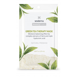 Beauty Treats Green tea therapy mask / Маска увлажняющая для лица