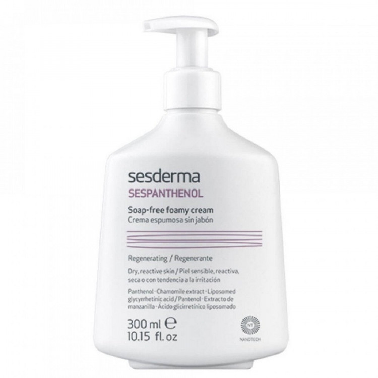 Sespanthenol Soap-free foamy cream – Крем-пенка для умывания восстанавливающая 300 мл