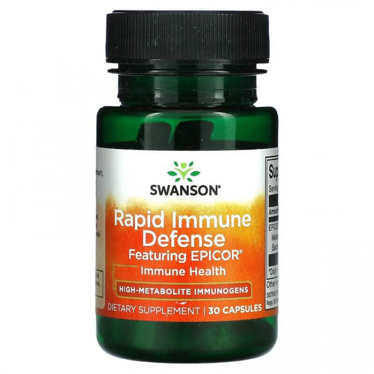 Swanson Rapid Immune Defense 30 капсул / Иммуногены