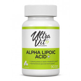 UltraVit Alpha Lipoic Acid 90 капсул / Альфа-липоевая кислота 