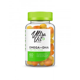 Ultravit Omega + DHA / Омега 60 жевательных таблеток