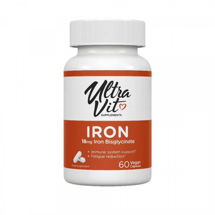 Ultravit Iron 18 mg 60 vcaps / Железо