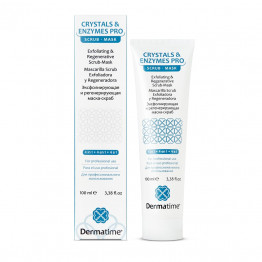 Dermatime Crystal Enzymes PRO Exfoliating & Regenerative Scrub-Mask / Эксфолиирующая и регенерирующая маска-скраб 100 мл  title=