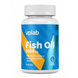 VPLab Fish Oil 120 капсул / Рыбий жир  title=