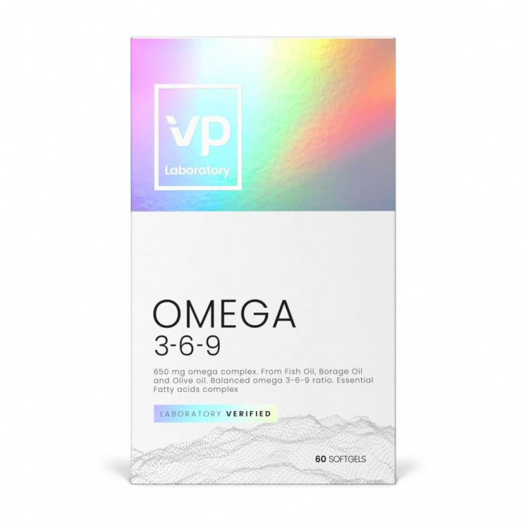 VPLab Omega-3-6-9 60 капсул / Омега 369