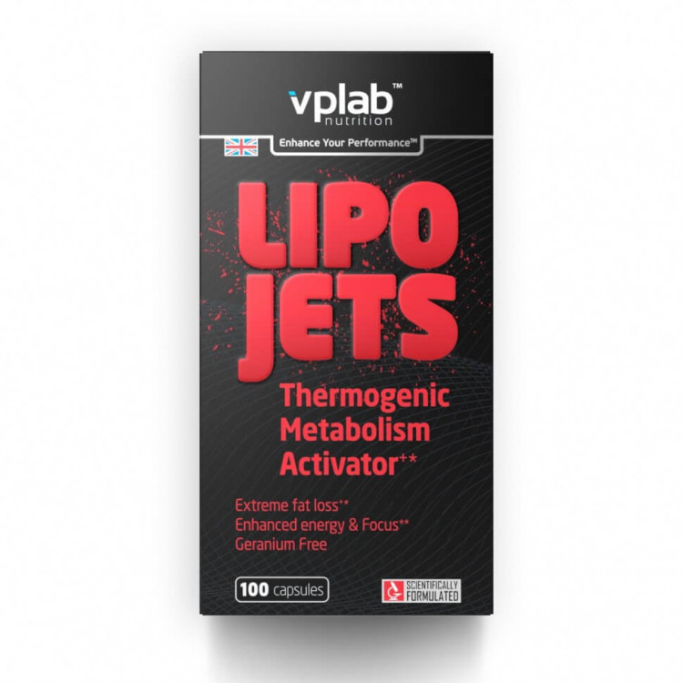 VPLab LipoJets 100 капсул / Жиросжигатель