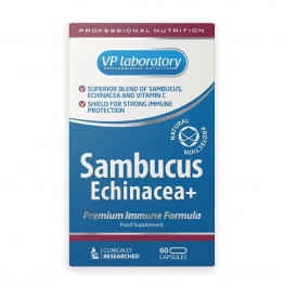 VP Laboratory Sambucus Echinacea+ 60 капсул  title=