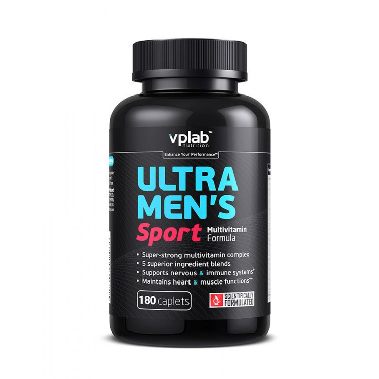 VPLab Ultra Men's Sport / Мужской витаминный комплекс 180 таблеток