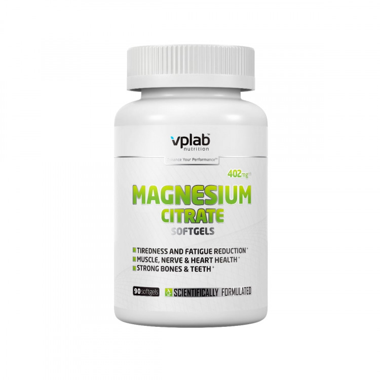 VPLab Magnesium Citrate / Магний цитрат 90 капсул