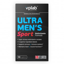 VPLab Ultra Men's Sport / Мужской витаминный комплекс 90 таблеток